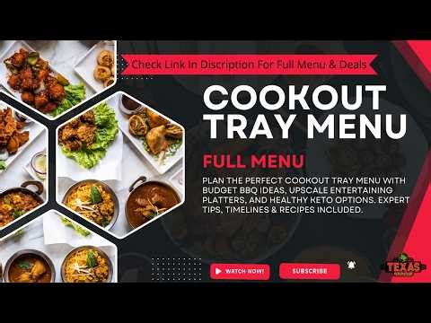 Cook Out Tray Menu Explained | Best Value Fast Food Meal in USA 2026