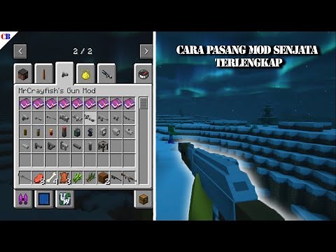 Cara memasang mod senjata di minecraft terlengkap - Minecraft Java Edition
