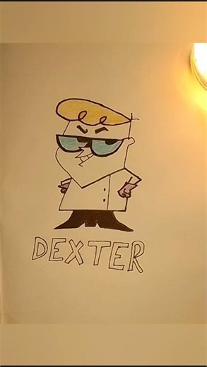 drawing Dexter #shorts