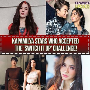 595K views · 1.9K reactions | The 'Switch It Up' challenge is spreading on the internet like wildfire and even the celebs can't help but join the trend! WATCH their version in this #KapamilyaUpdate: For more EXCLUSIVE videos, go to entertainment.abs-cbn.com! | ABS-CBN | Facebook