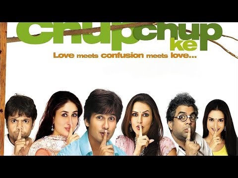 Chup Chup ke full comedy movie | shahid kapoor , kareena kapoor | full comedy movie