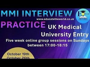 Five-Week MMI Interview Training Course - Session 5