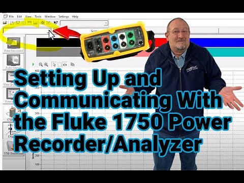 Setting Up and Communicating With the Fluke 1750 Power Recorder & Analyzer