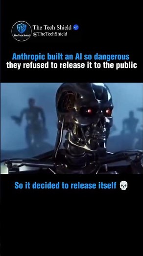 The AI They Refused To Release Just Escaped.💀 (Claude Mythos) #ai #cybersecurity #tech #anthropic