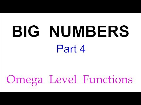 BIG NUMBERS (Part 4) | Omega Level Functions