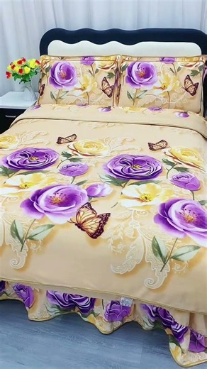 #Home Textile Bedding Four-piece Set #Summer Quilt Four-piece Set #Love Home Love Life Love Bedding