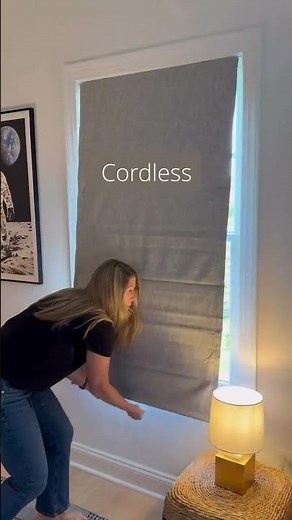The BEST Cordless Roman Shades - Easy to Install!