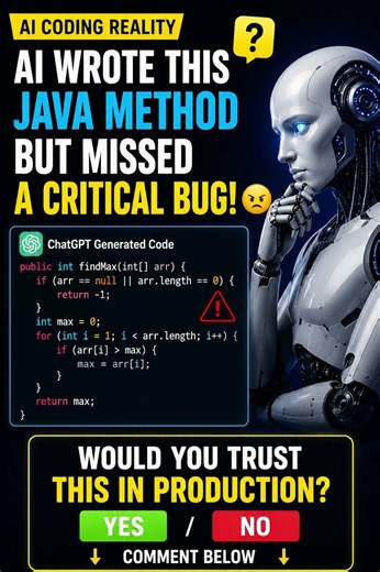 🤯 AI Wrote This Java Code… But Missed a Critical Bug! #shortsfeed