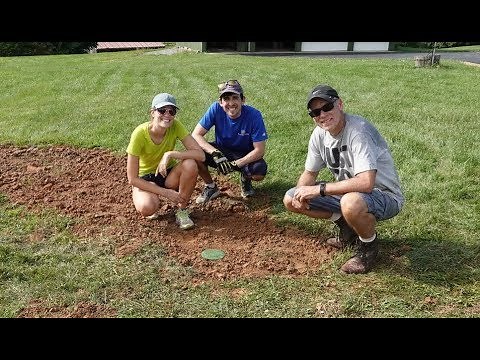 Installing a Dry Well with My Dad! NDS Flo-well
