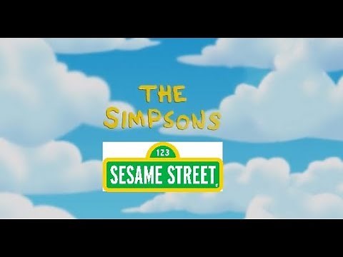Sesame Street References in The Simpsons