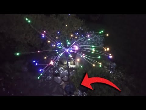 Solar Firework Lights - Review - Unboxing