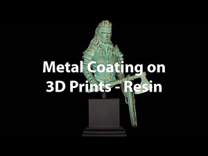 Metal Coating on 3D Prints - Resin