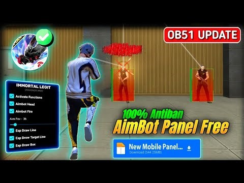Auto Headshot + Aimbot Hack | Free Fire Panel | 100% Working✅