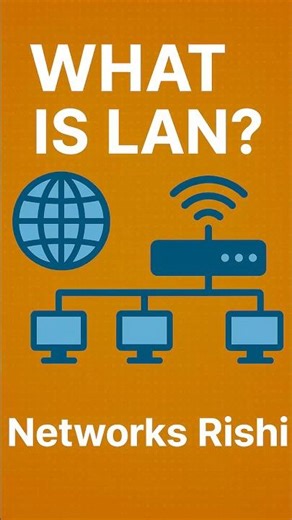 LAN Kya Hai? Local Area Network Explained in Simple Hindi #ccna #cisco #lan #networksrishi #hindi