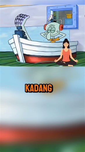 Ini yang dipakai squidward untuk menghindari suara Spongebob 🤣#shirts#spongebob#squidward#headphone