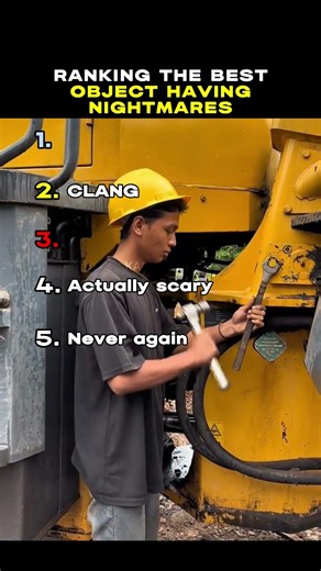 Ranking The Best Object Having Nightmares #ranked #nigthmare #funny