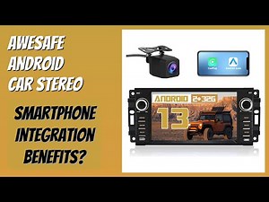 REVIEW (2025): AWESAFE Android Car Stereo. Features.