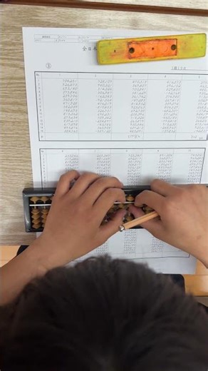 ユース大会(見取算そろばん弾き)