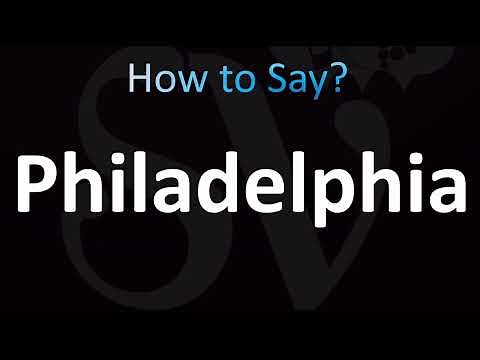 How to Pronounce Philadelphia (CORRECTLY!)
