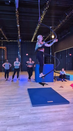 2.6K views · 321 reactions | We had soooo much fun playing with this gorgeous spiral and learning from @theaerialillusionscompany !! Who’s ready for another spiral workshop 朗 | DID Fit - Do It Different Fitness | Facebook