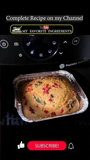 Tutti Frutti Cake in Philips Air Fryer NA 231 | Soft & Fluffy Recipe