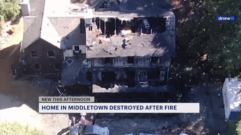 Middletown home destroyed in massive early morning fire