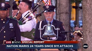 Nation marks 24 years since the September 11th attacks