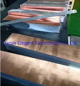 [Hot Item] Explosive Bonding Copper Aluminum Clad Plate/ Explosion Bonding Clad Copper Aluminium Plate