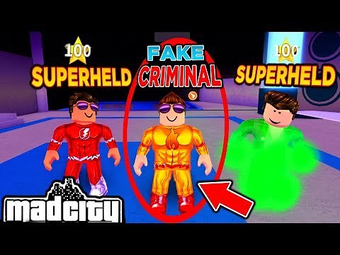 CRIMINAL ALS SUPERHELD VERKLEIDET! - MAD CITY ROBLOX