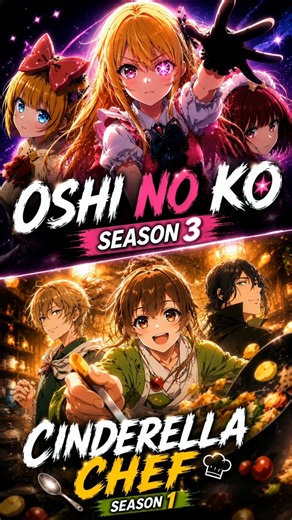 🔥 Cinderella Chef Hindi Dub & Oshi no Ko Season 3 BIG UPDATE! 😱