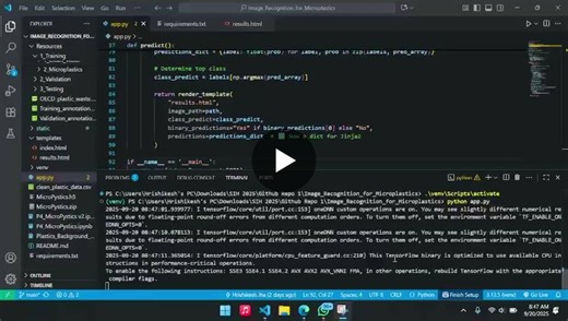 Microplastic Detection System with Computer Vision and ML | Mriganka Bhowmick posted on the topic | LinkedIn