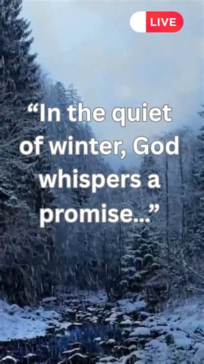 What Promise Does God Whisper in Winter?