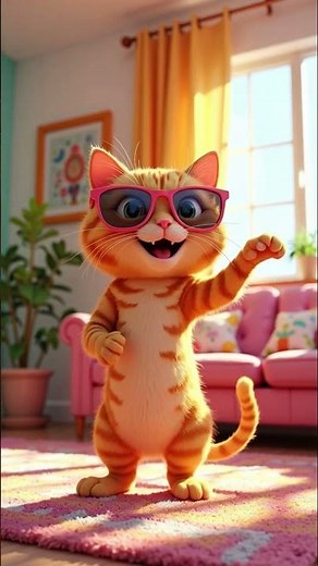 Le Chat Qui Danse – Musique Rigolote pour Enfants #musique #éveilmusical