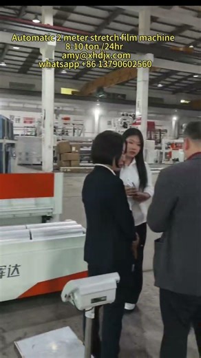 Automatic 2 meter 5 layer CABAC cast stretch film machine