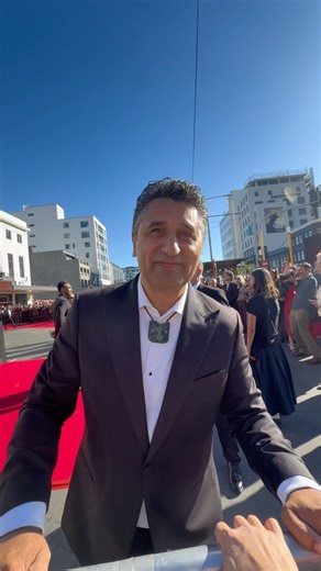 James Cameron, Sam Worthington & Cliff Curtis at the Avatar: Fire and Ash NZ Red Carpet Premiere