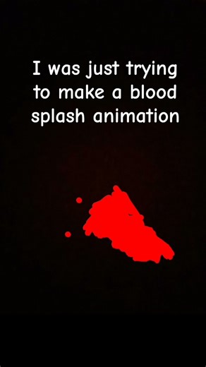 is the blood splash animation good? #animation #shortvideo #blood