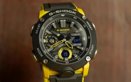 卡西欧CASIO GA-2000 高强度碳纤维内核 - 迄今为止最具革命性的G-Shock（生肉）