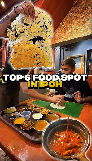 🔥 Top 6 MUST-TRY food spots in Ipoh that will make you come back for more! 🤤 Ipoh isn’t just about white coffee – it’s a full-on food heaven! 🍜From legendary chicken rice to hidden curry mee gems 💬 Tag your makan gang.📍 Save this for your next Ipoh trip!👇 Which one is your favourite?Location 1 : Kedai kopi sing yoon loong- RM 10 - 15A, Jalan Bandar Timah, 30000 Ipoh, Perak, MalaysiaLocation 2 - Rishi Bhavan - RM 10 - 38 40, Medan Istana, Bandar Ipoh Raya, 30000 Ipoh, Perak, Malaysia Locati