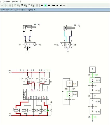 Video neumatica GRAFCET