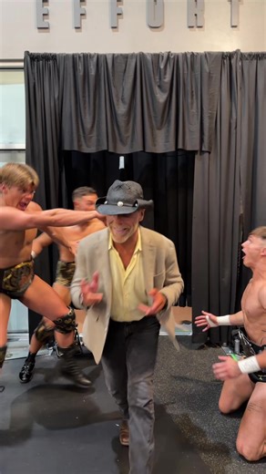 We get down at #WWENXT! Catch us TONIGHT 8/7c @The CW @Netflix | Shawn Michaels