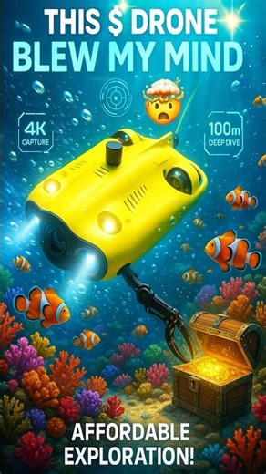 EPIC Underwater Drone Footage Chasing Dory On a Budget!