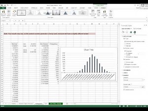 Excel Random, Histogram, Sort, Vlookup, Filter