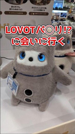 LOVOTパ◯リで話題のKATAフレンズに会いに行った結果… #lovot #KATAフレンズ #lovotまめりんご