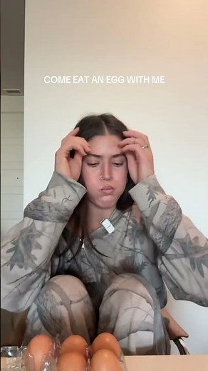 Eating Whole Raw Eggs