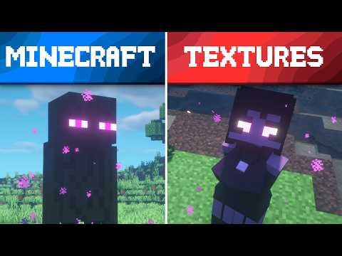 Minecraft BUT Every Mob Is a Girl 👀 (Texture Pack WaifuCraft )