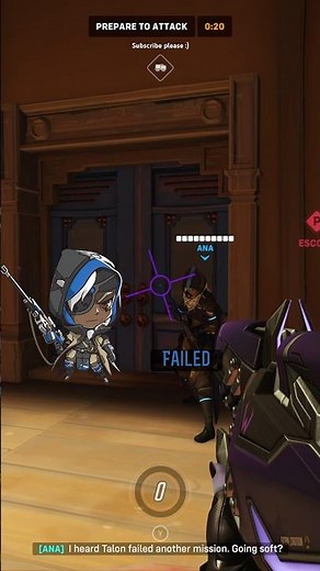 Ana and Widowmaker interaction - Overwatch 2