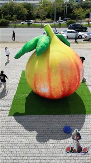 [공기조형] 초대형 5m 무화과?!🍐2025 영암 무화과 축제 설치