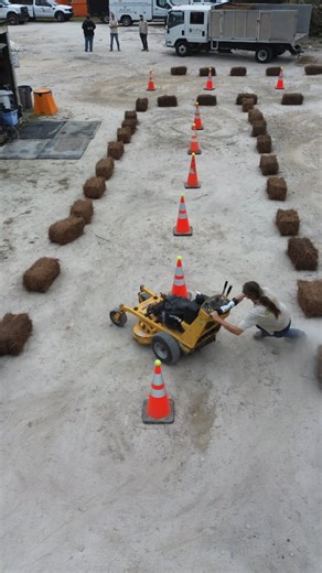 the landscape rodeo on Instagram: "For safety purposes there will be no 'skiing' allowed on the Walk Behind Course. Only walking, quickly.... No one was harmed in the making of this video. Check out www.thelandscaperodeo.com to sign up for events today! #landscaping #bluecollar #thelandscaperodeo #lawncare #workhardplayharder"