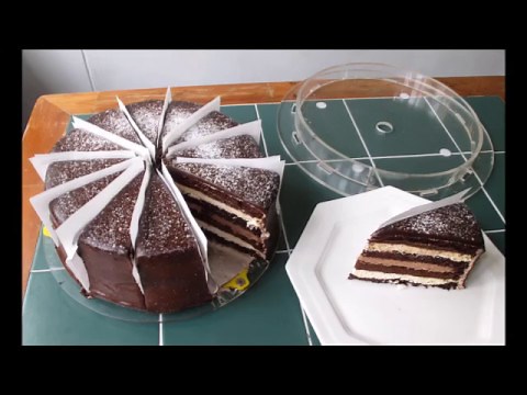 The Perfect Cake Cutting Device for Carrot Cakes, Chocolate Cakes, Chiffon Cakes, Cheesecakes...