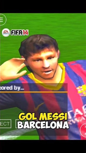 Gol Lionel Messi FIFA 14 PSP ⚽🔥